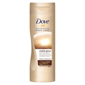 Dove Visible Glow Self-Tan Lotion Medium Dark Skin 400 ml