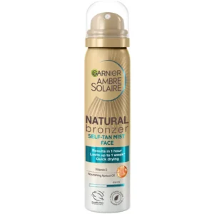 Garnier Natural Bronzer Self Tan Mist Face Intense 75 ml