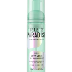 Isle Of Paradise Medium Glow Clear Self Tanning Mousse 200 ml