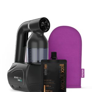 MineTan Bronze Babe Personal Spray Tan Kit Black 1 pcs + 50 ml