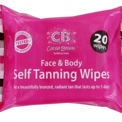 Cocoa Brown Face & Body Self Tanning Wipes 20 stk