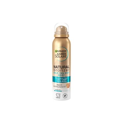 Garnier Ambre Solaire Bronzer Sun Tan Body Spray Medium 150 ml