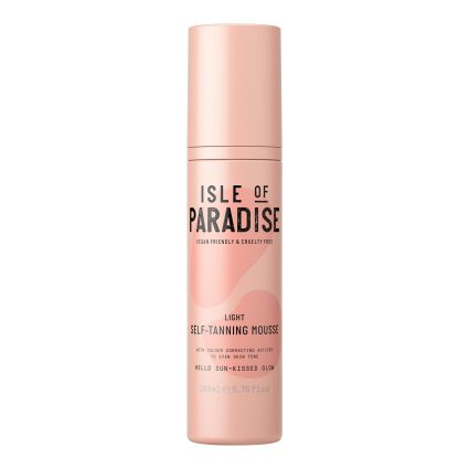 Isle Of Paradise Light Self Tanning Mousse 200 ml