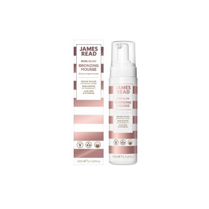 James Read Rose Glow Bronzing Mousse 200 ml