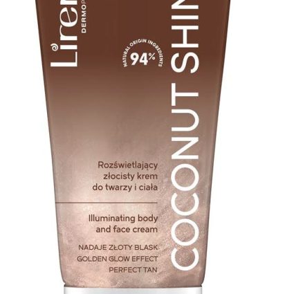 Lirene Self Tanning Illuminating Body Cream Coconut Shine 150 ml