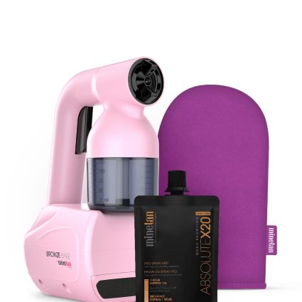 MineTan Bronze Babe Personal Spray Tan Kit Pink 1 pcs + 50 ml