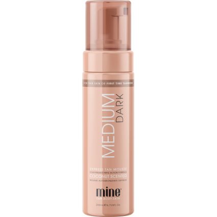 MineTan Medium Dark Self Tan Foam 200 ml