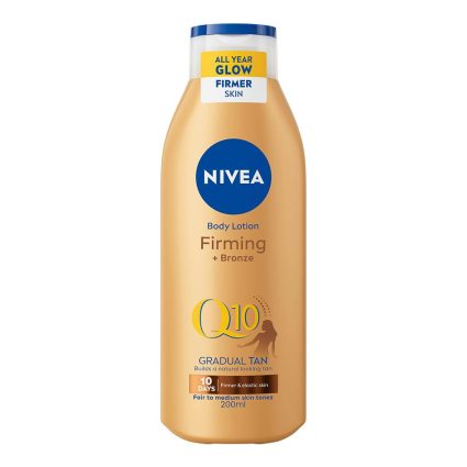 Nivea Gradual Tan Firming + Bronze Q10 200 ml