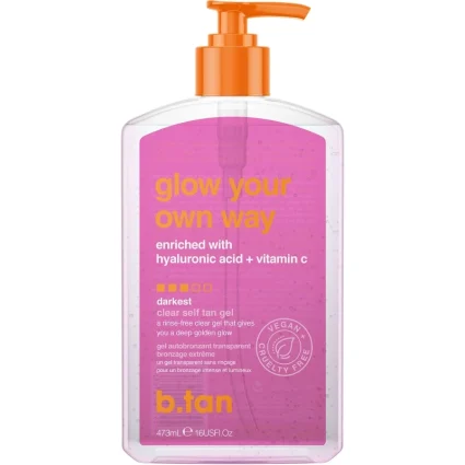 b.tan Glow Your Own Way Self Tan Gel 473 ml